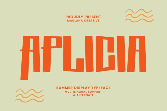 Aplicia Summer for Editorial Design and Branding