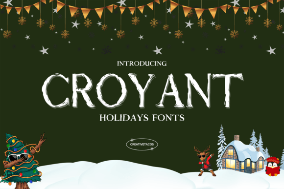 Croyant Font for Modern Web Design