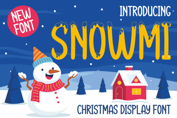 Font Choice That Speaks Holiday Magic: Snowmi