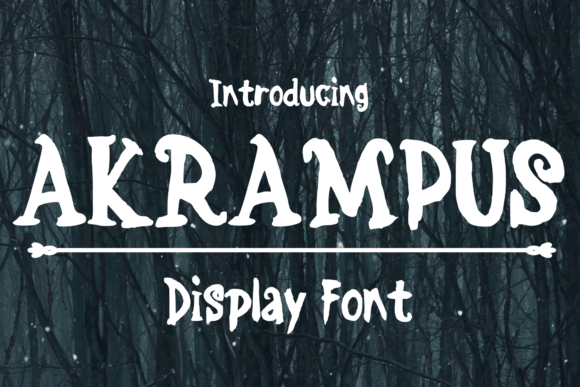 Font That Adds Personality: Akrampus for Branding
