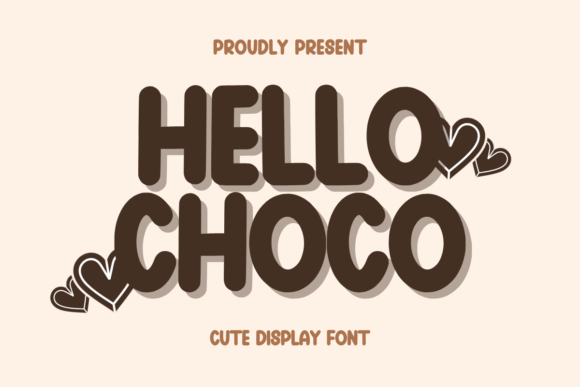 Hello Choco: A Modern Font for Editorial Design and Creative Projects