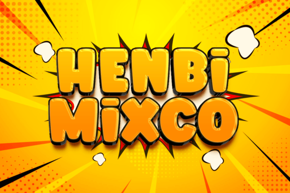 Henbi Mixco Font for Handmade Creations