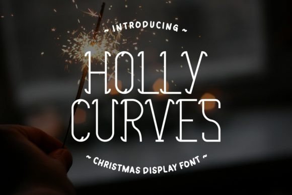 Holly Curves: A Festive Font for Professional Branding