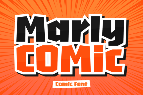 Marly Comic: A Playful Display Font for Editorial Design