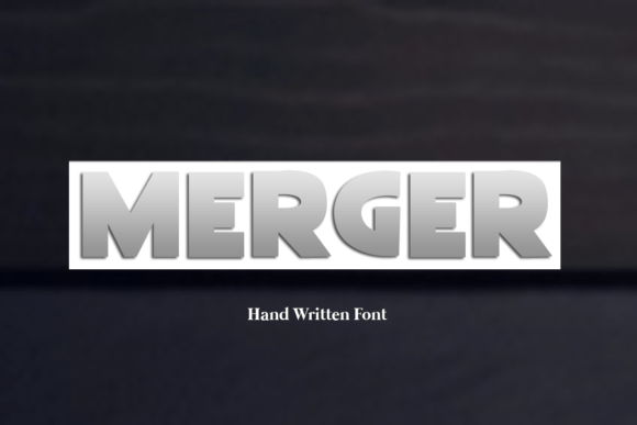 Merger Font for Modern Web Design Projects