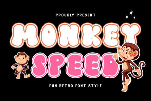 Monkey Speed: A Playful Typographic Accent for Branding