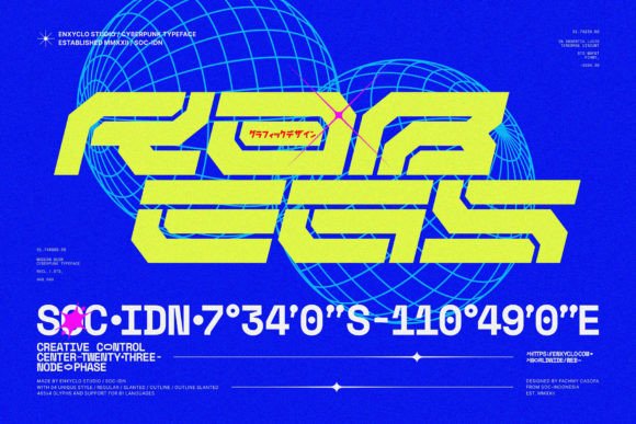 Rabegs: A Cyberpunk Font That Elevates Brand Identity