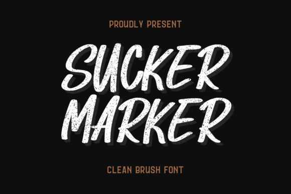Sucker Marker Font for Handmade Creations