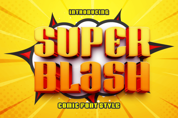 Super Blash Font for Eye-Catching Digital Campaigns