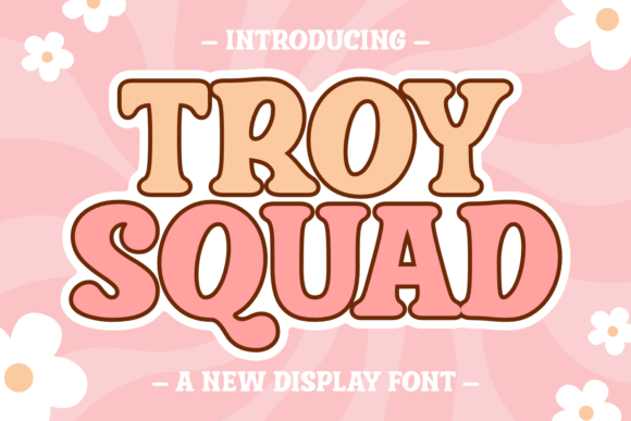 Troy Squad: A Bold Font for Small Business Branding
